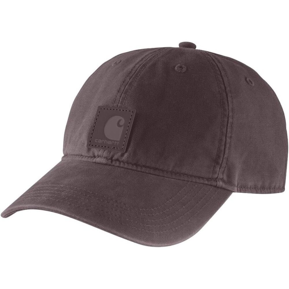 Carhartt Men's Dark Sepia Imported Adjustable Cotton Canvas Caps